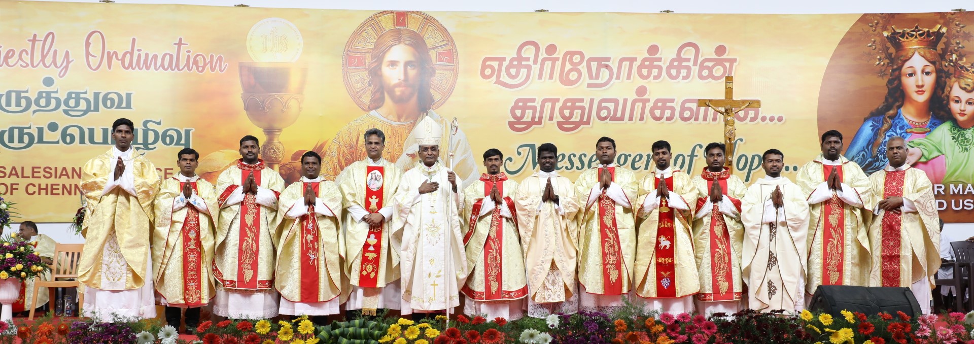 Messengers of Hope: INM Chennai Province rejoices in the Priestly Ordination of 11 Deacons
